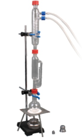 Extractie set met statief