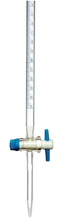 Buret 50 ml met PTFE kraan