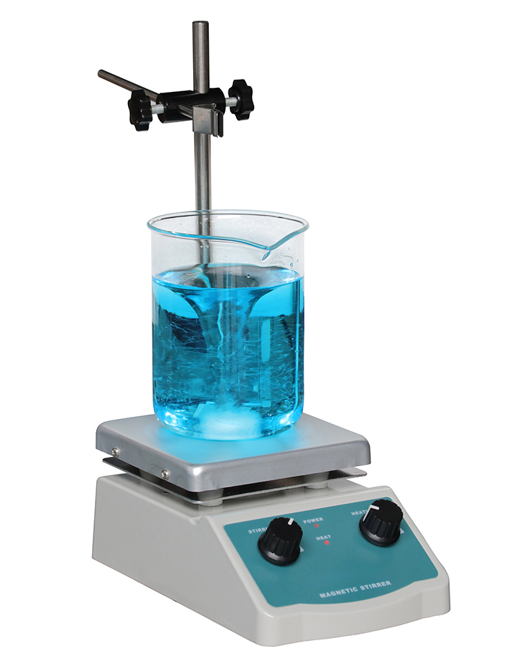 Magneetroerder met verwarmingsplaat