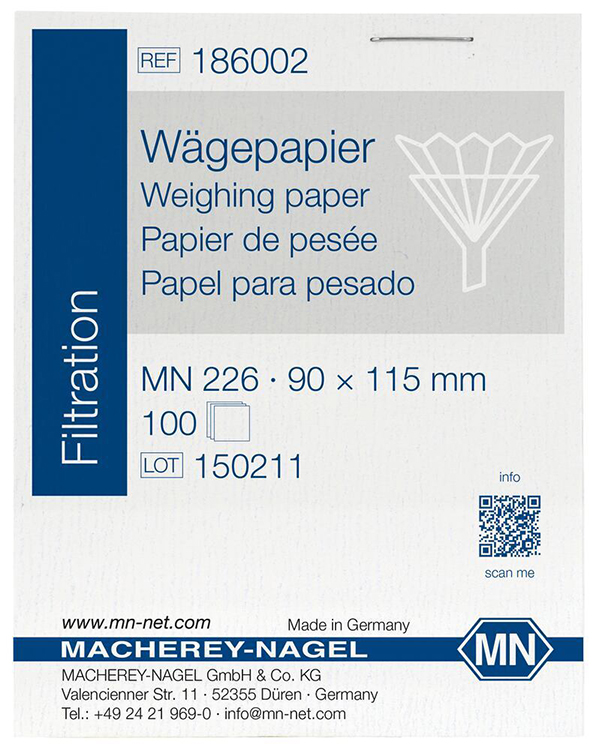 Weegpapier