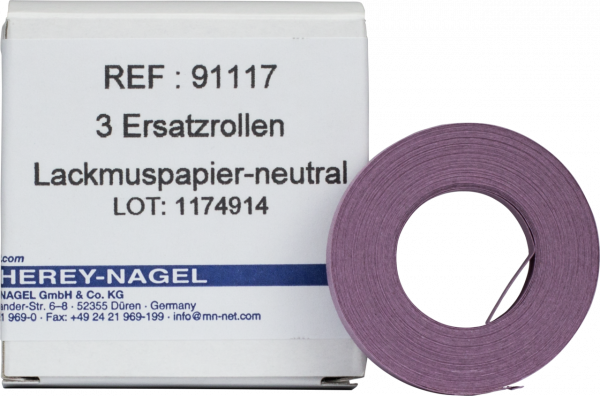 Lakmoespapier neutraal pH 5,0-8,0 refill