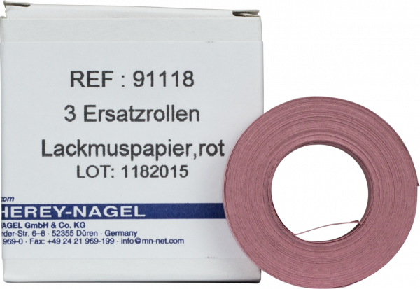 Lakmoespapier rood pH 5,0-8,0 refill