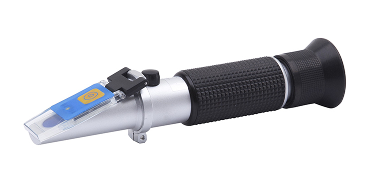 Hand refractometer, 0-80% Brix