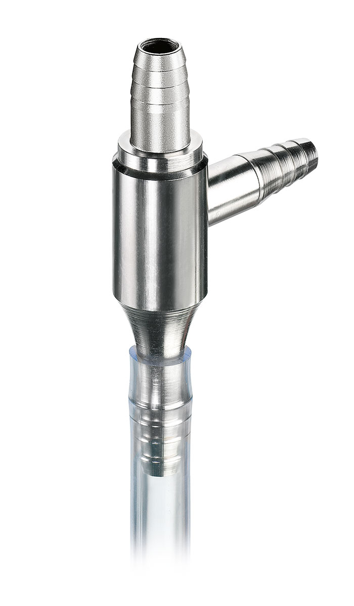 Waterstraalpomp voor slang