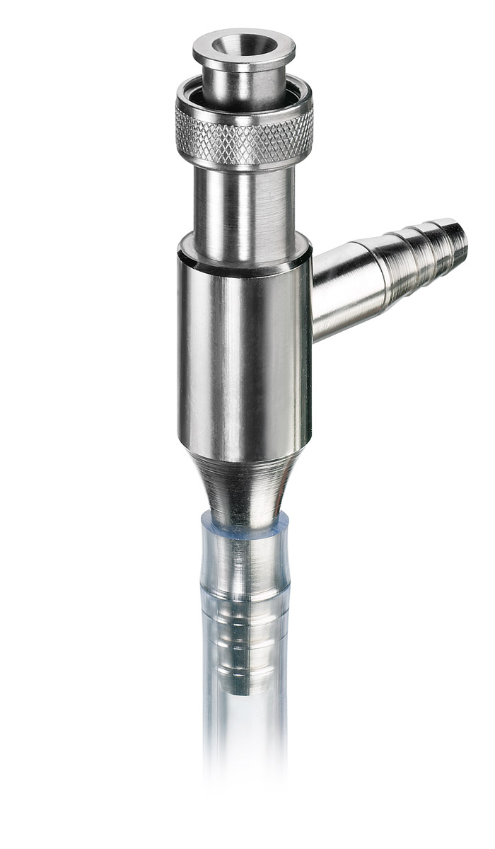 Waterstraalpomp met schroefdraad